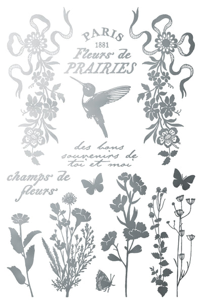 Papillon IOD Foil Transfer 8"x 12"| IOD Foil Transfer