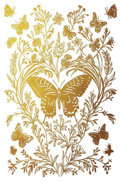 Papillon IOD Foil Transfer 8"x 12"| IOD Foil Transfer