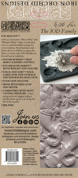 Cornucopias 6x10 | IOD Mould