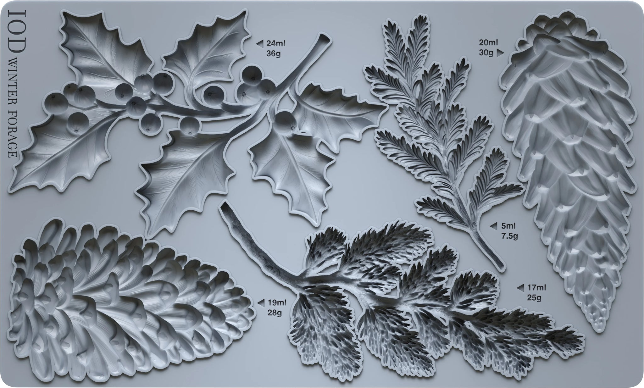 Winter Forage 6" x 10" | IOD Mould