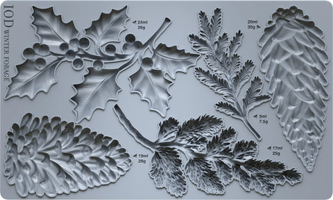 Winter Forage 6" x 10" | IOD Mould
