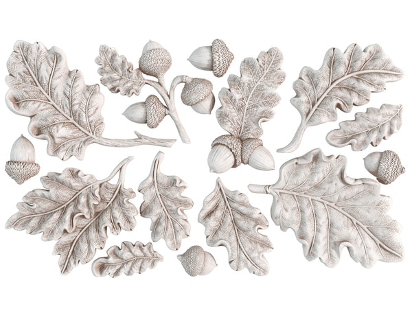 Iron Orchid Designs Oak Leaves & Acorns| IOD Mould