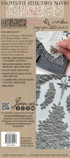Iron Orchid Designs O Christmas Tree | IOD Mould