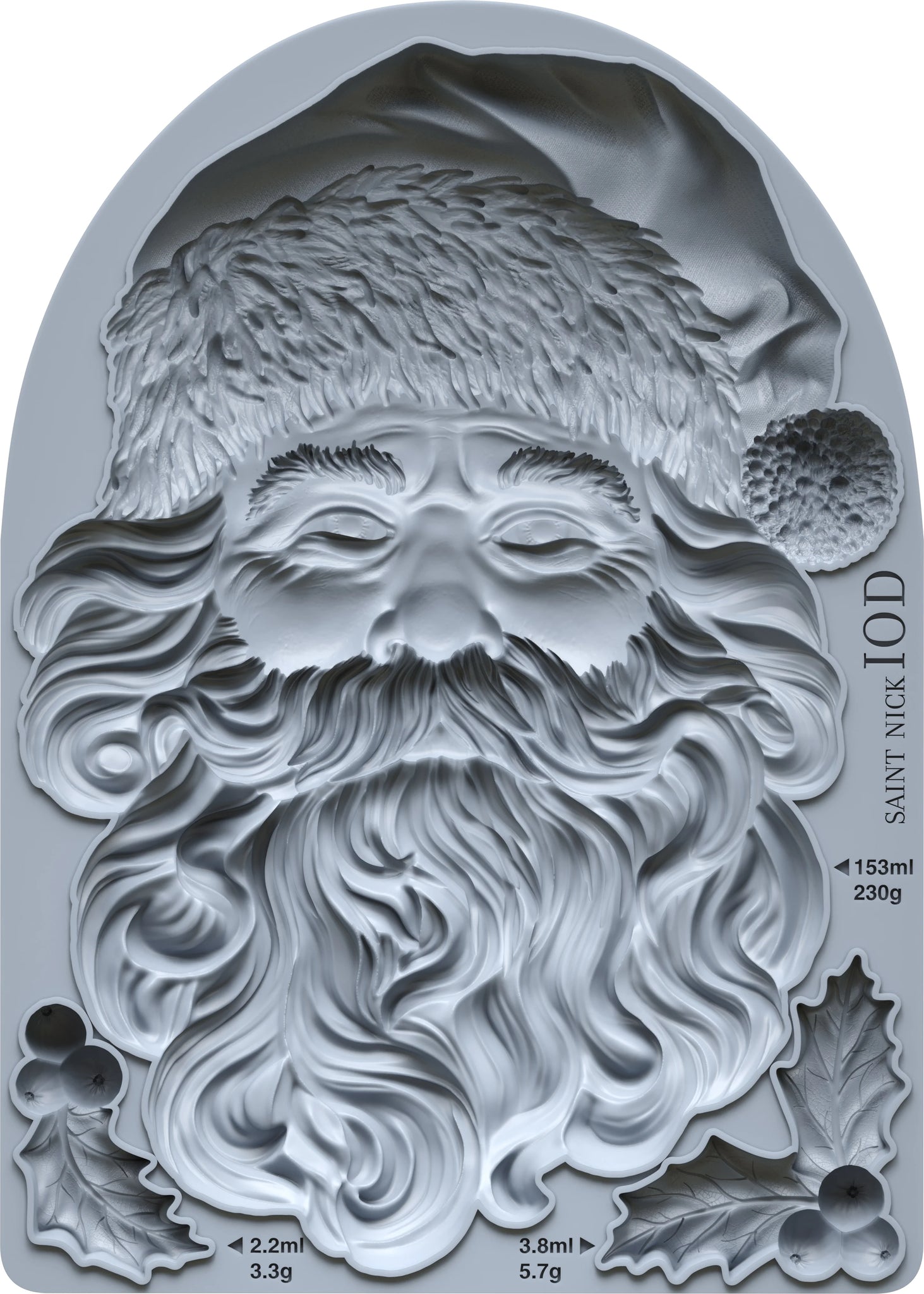 Saint Nick 5" x 7" | IOD Mould