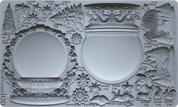 Snow Globes 6" x 10" | IOD Mould