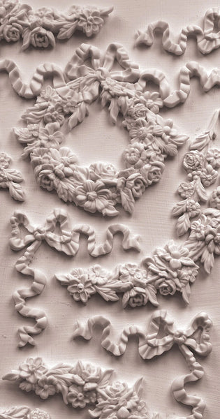 Wreath & Swags 6" x 10" | IOD Mould