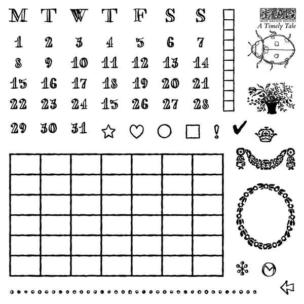 A Timely Tale | IOD Decor Stamp