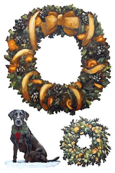 A Cotswold Christmas | IOD Transfer 8 x 12