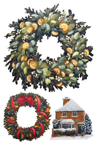 A Cotswold Christmas | IOD Transfer 8 x 12