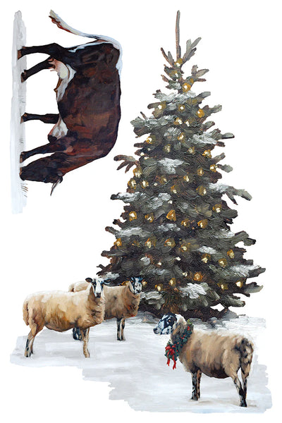 A Cotswold Christmas | IOD Transfer 8 x 12