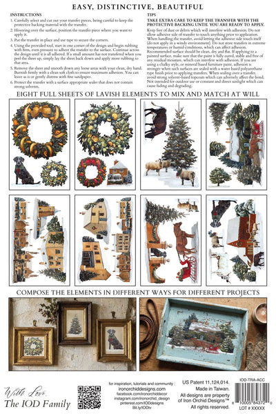 A Cotswold Christmas | IOD Transfer 8 x 12