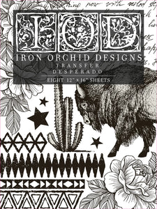 Iron Orchid Designs Desperado | IOD Transfer