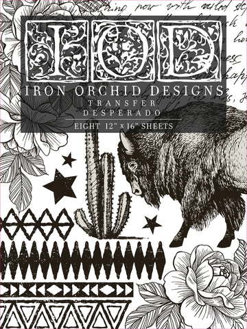 Iron Orchid Designs Desperado | IOD Transfer