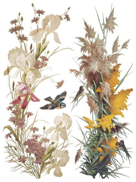 Flowers by the Poets | IOD Transfer 12x16 Pad