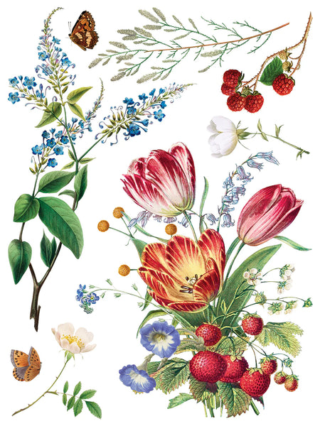 Marché des Fleurs | IOD Transfer 12x16 Pad