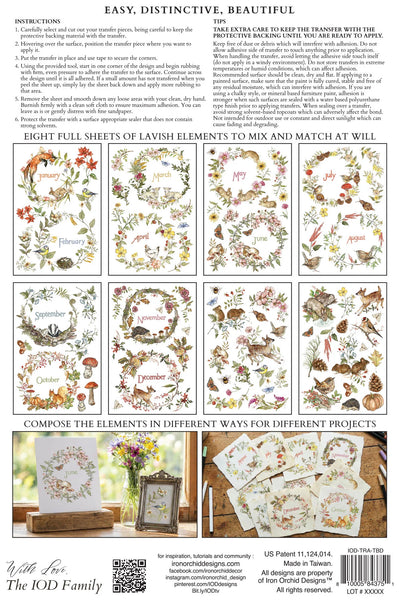 The Bramblewood Diaries | IOD Transfer 8 x 12