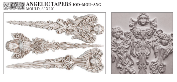 Iron Orchid Designs Angelic Tapers | IOD Mould