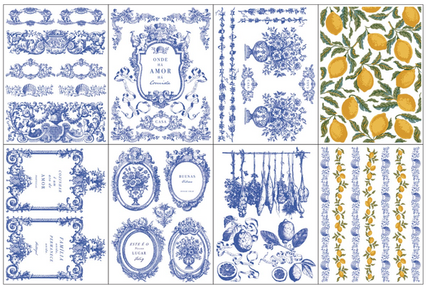 Iron Orchid Designs Portofino | IOD Paint Inlay