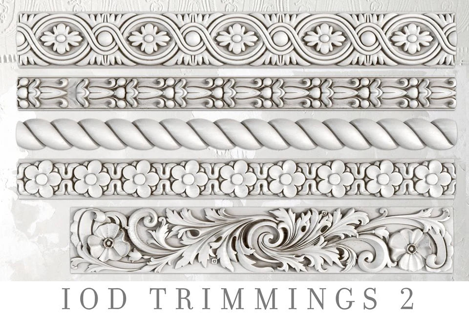 Iron Orchid Designs Trimmings 2 | IOD Mould