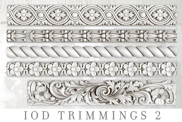 Iron Orchid Designs Trimmings 2 | IOD Mould
