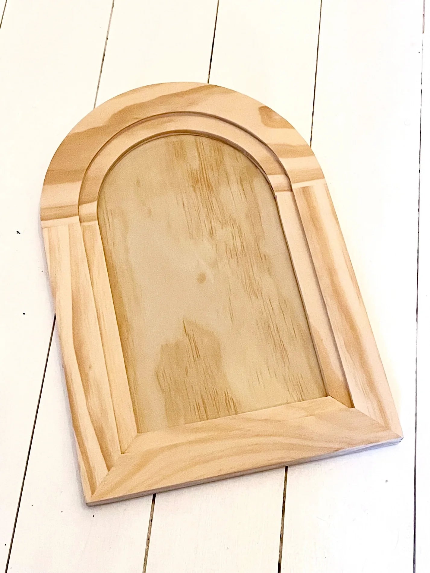 Iron Orchid Designs Arched Wood Gallery Blank 11" x 16"