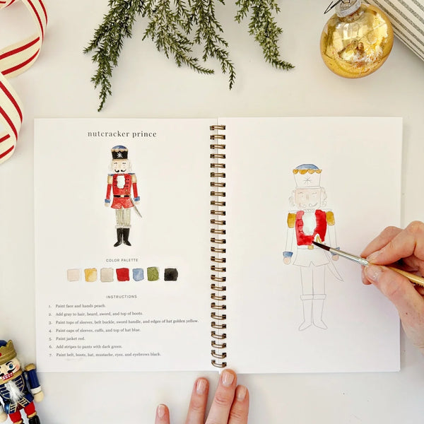 Nutcracker Watercolor Workbook, Beginner Friendly by Emily Lex Studio
