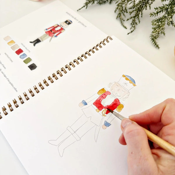 Nutcracker Watercolor Workbook, Beginner Friendly by Emily Lex Studio