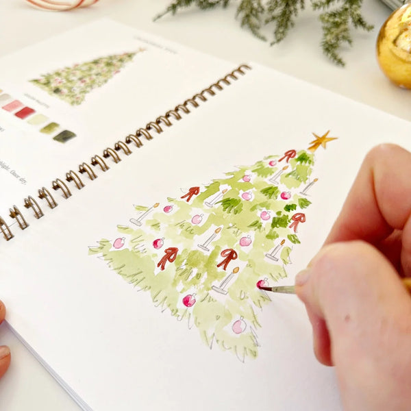 Nutcracker Watercolor Workbook, Beginner Friendly by Emily Lex Studio