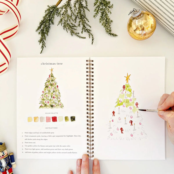 Nutcracker Watercolor Workbook, Beginner Friendly by Emily Lex Studio
