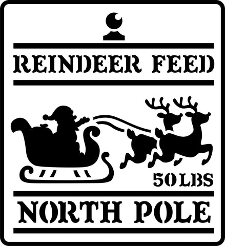 Reindeer Feed JRV Stencils
