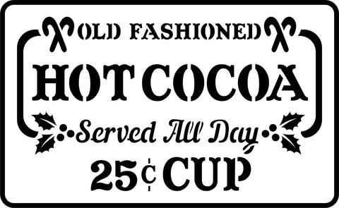 Hot Cocoa JRV Stencils