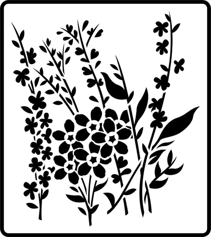 Wild Flowers JRV Stencils
