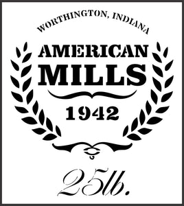 American Mills JRV Stencils