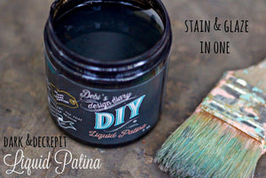 Dark & Decrepit Liquid Patina DIY Paint