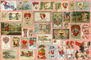 Vintage Valentine JRV Paper