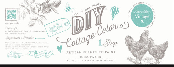 Vintage Mint Cottage Color | All-In-One DIY Paint |