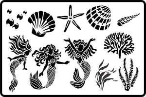 Mermaid Magic JRV Stencils