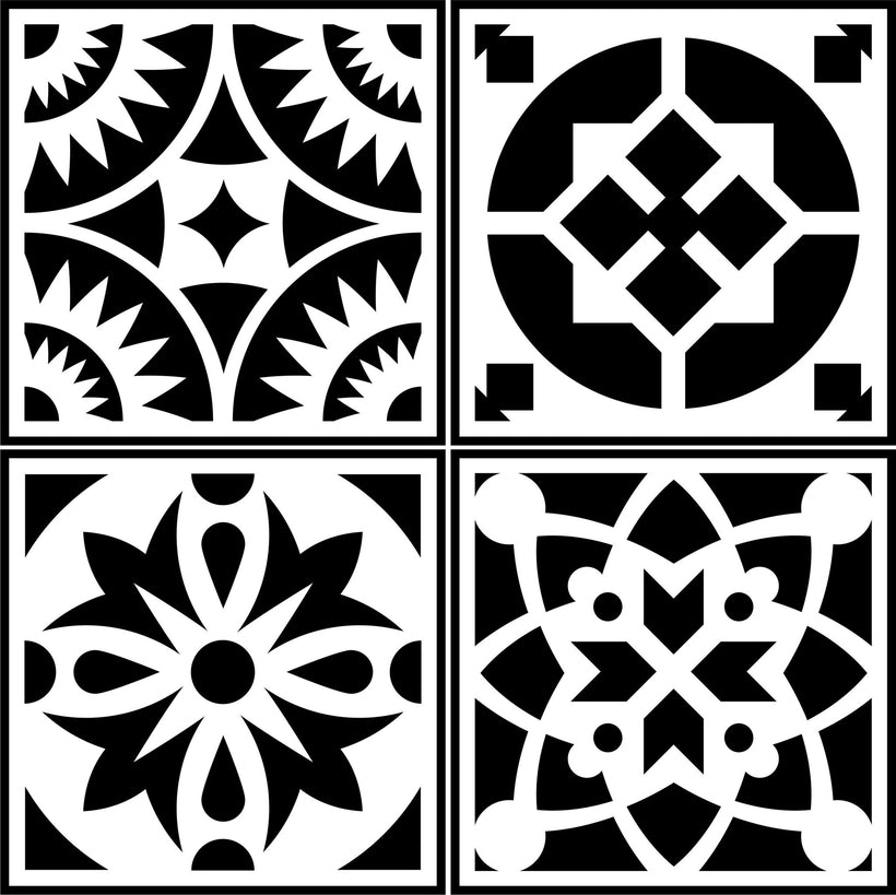 Tile, Border, &amp; Pattern Stencils