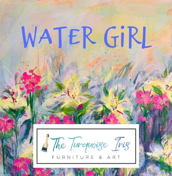 The Turquoise Iris Water Girl Continuous Spray Bottle