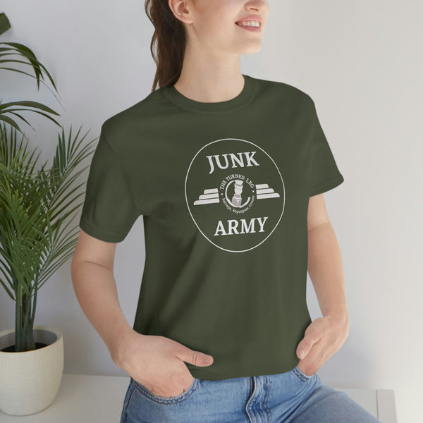 The Turned Leg Junk Army Unisex Jersey Short Sleeve Tee