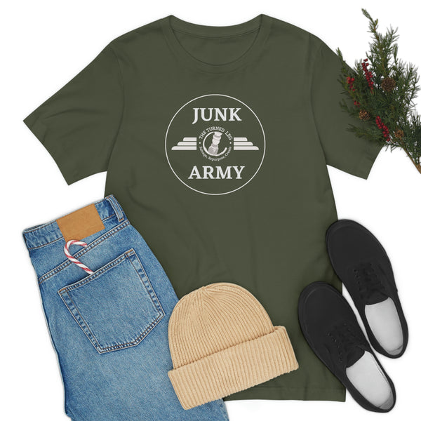 The Turned Leg Junk Army Unisex Jersey Short Sleeve Tee