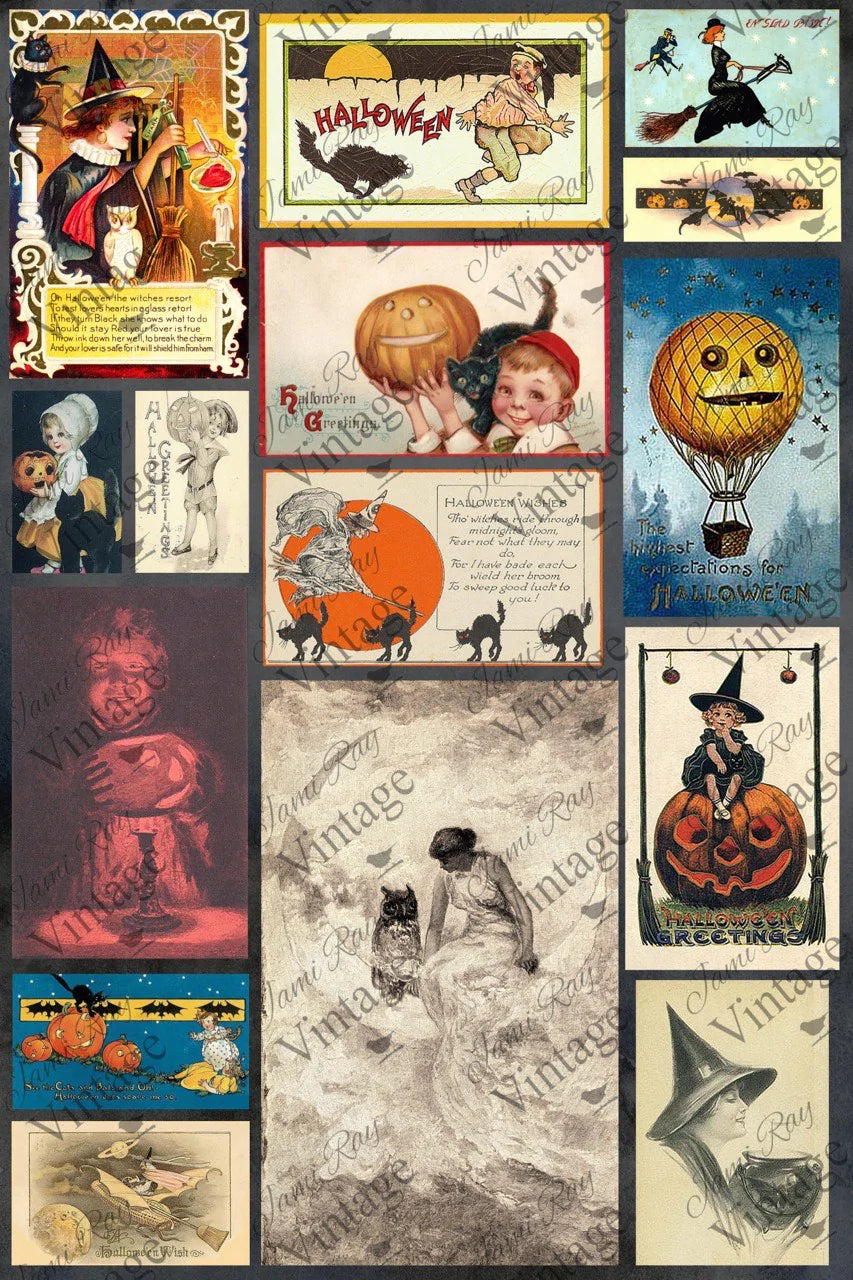 Vintage Halloween | JRV Paper