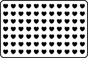 Hearts JRV Stencils