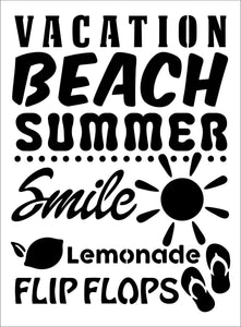 Vacation / Summer JRV Stencils