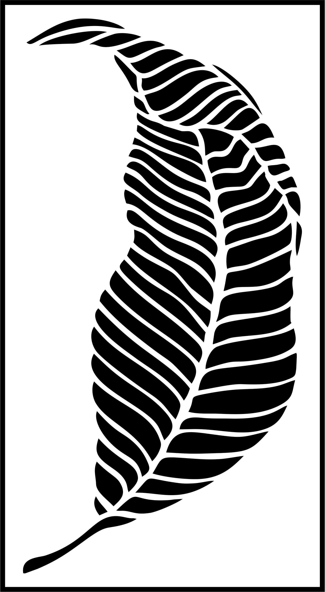 Large Leaf| JRV Stencils