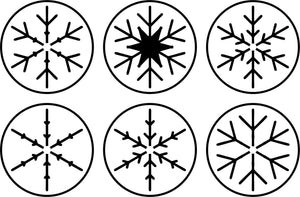 Mini Snowflakes | JRV Stencils